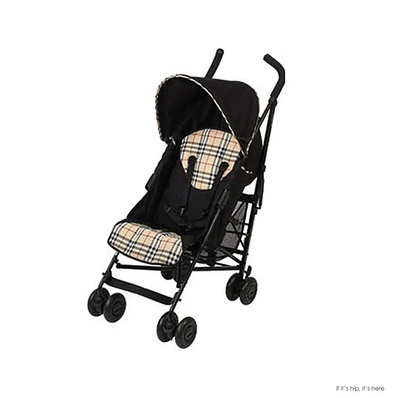 burberry baby stroller