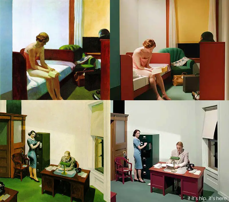 13 Edward Hopper Paintings Recreated As Movie Sets