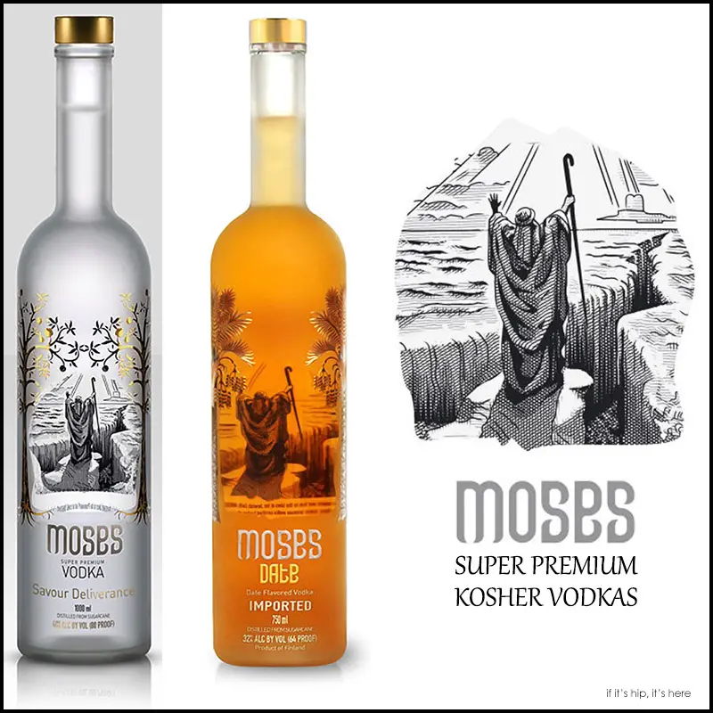 Let My People Drink. Moses Kosher Vodka. if it's hip, it's here