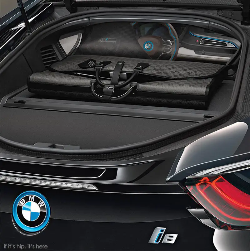 Louis Vuitton Designs Carbon Fiber Luggage for the Revolutionary BMW i8 Plug-In Hybrid. - if it ...