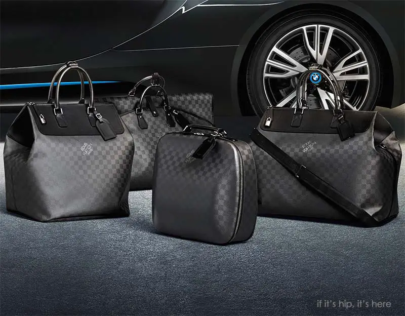 Louis Vuitton Designs Carbon Fiber Luggage for the Revolutionary BMW i8 Plug-In Hybrid. – if it ...