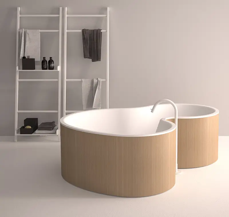 If It's Hip, It's Here (Archives): A Tub For Two Prescribed By Agape: The DR Tub