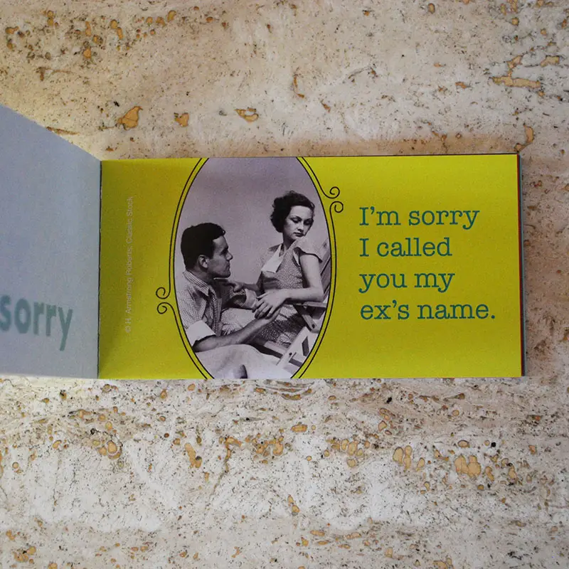 Hilarious Tear Out Card Books For The Sorry The Snarky