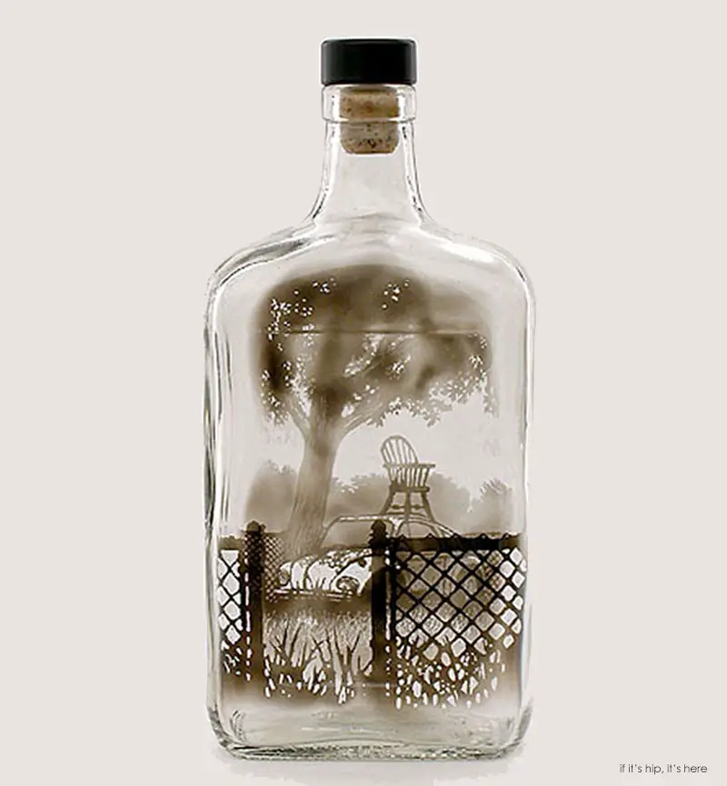 jim dingilian bottle smoke art hero IIHIH