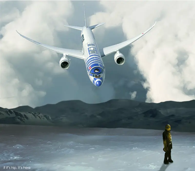 The First Official Star Wars Passenger Plane, The R2D2