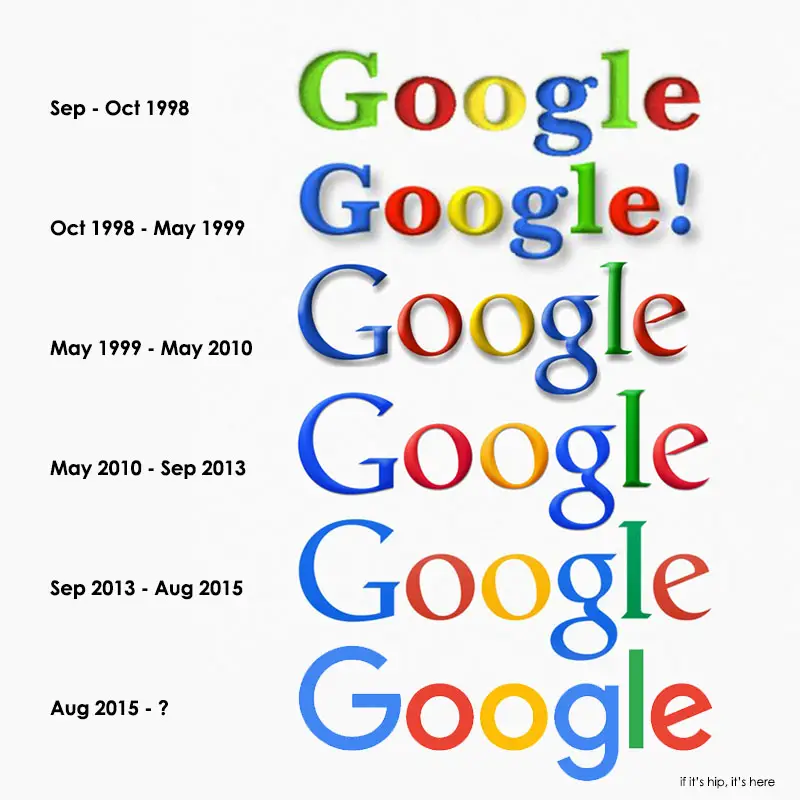 Redesigning The Google Logo Ain