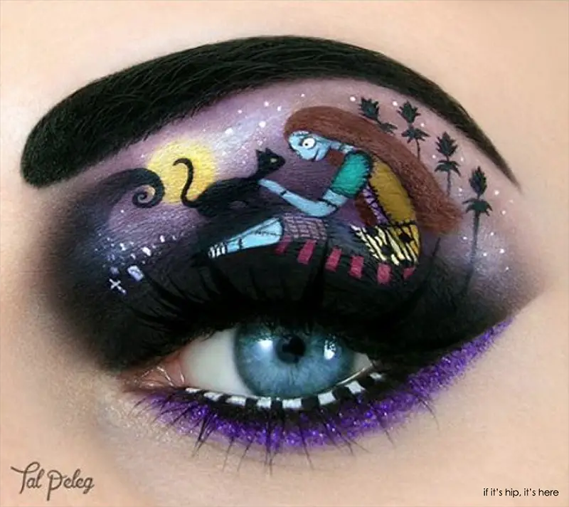 Sally Nightmare before christmas eye makeup collab with Anna Lingis Sally Nightmare before christmas eye makeup collab with Anna Lingis