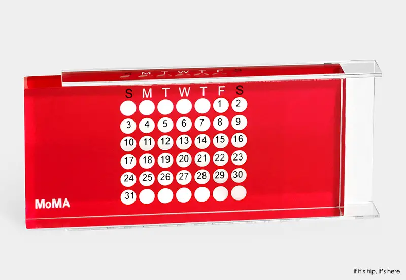 16 Designer Perpetual Calendars That Are Timeless. if it's hip, it's here