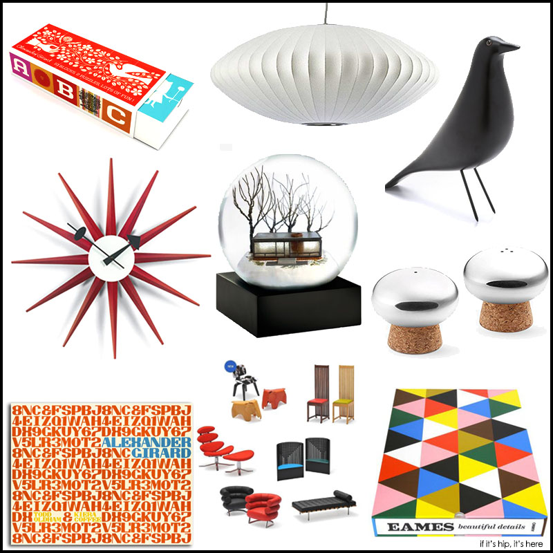 Gift Guide For Mid Century Modern Design Lover. - if it's hip, it's here