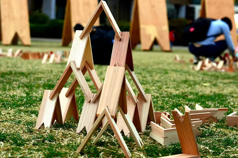 Tsumiki Architectural Building Blocks by Architect Kengo Kuma