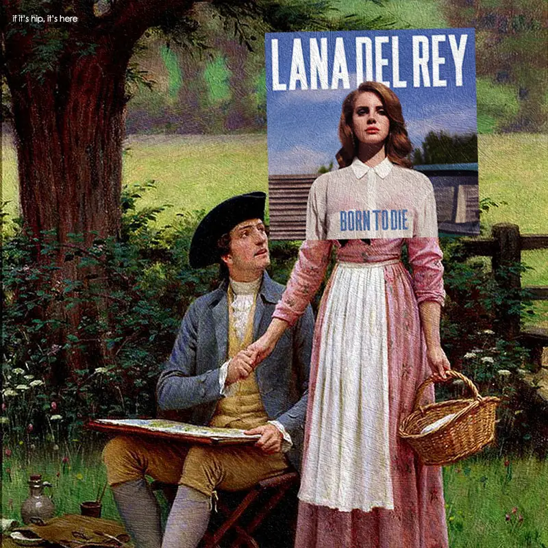 Album Covers and Classical Painting Mashups – if it's hip, it's here