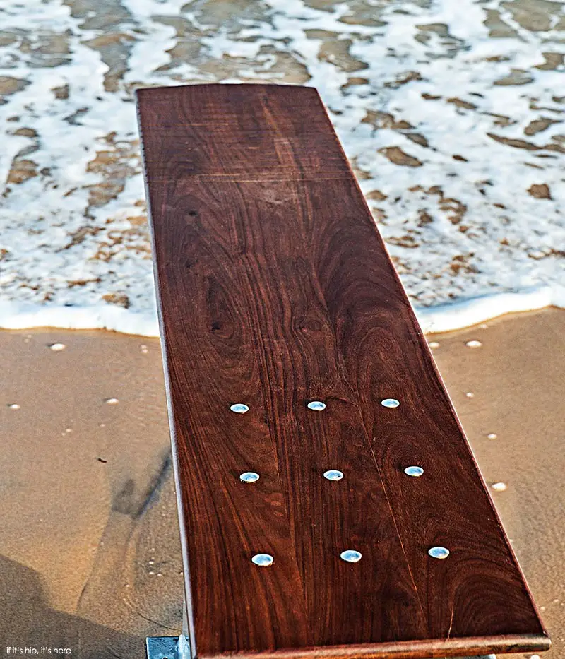 Custom Wood Diving Boards handmade by Mikel Tube