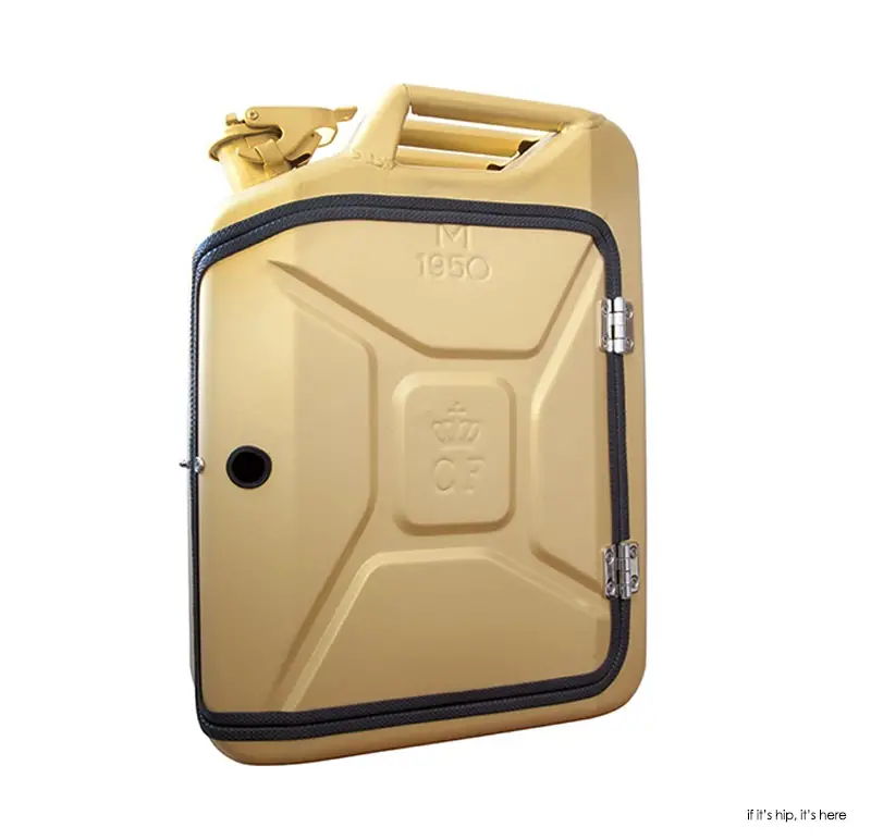 Repurposed Jerrycan Bar and Bathroom