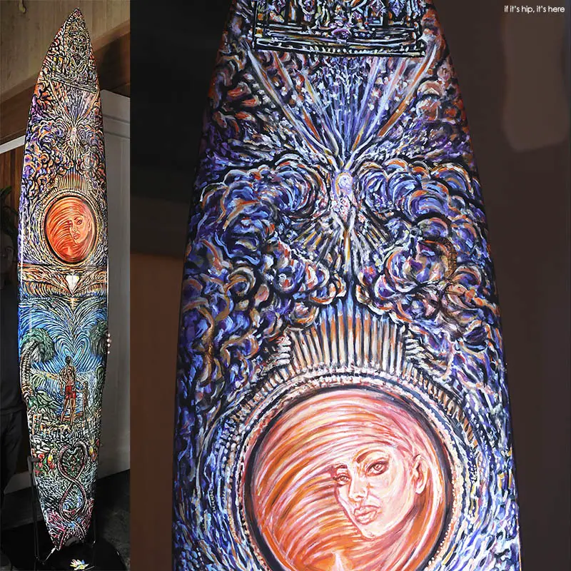 shaped by Joshua Paskowitz and painted by Duke Aipa