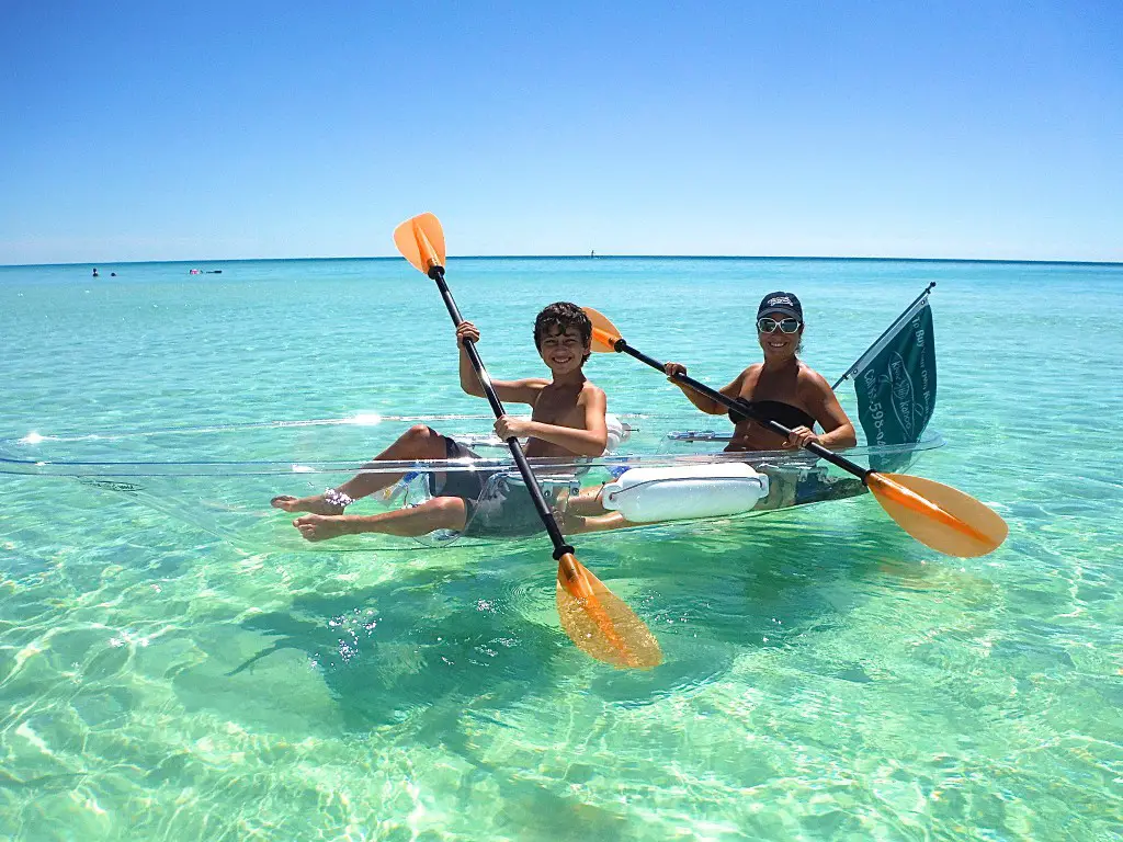 Totally Transparent Canoes and Kayaks the best prices