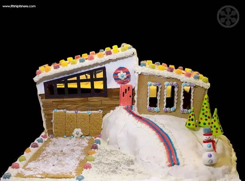 2016 Mid Century Modern Gingerbread House Competition Winners