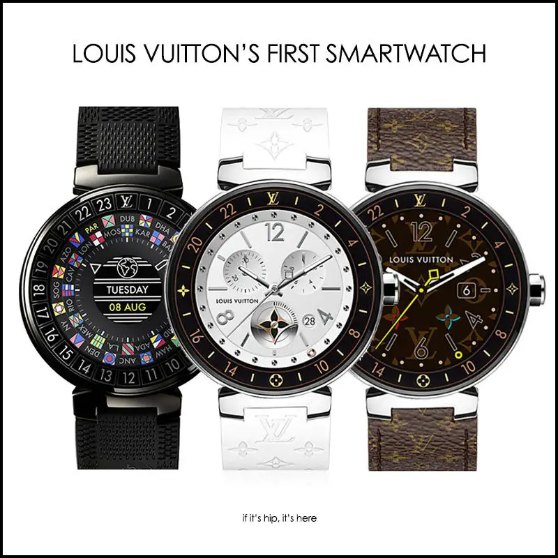 The First Smartwatch from Louis Vuitton: Tambour Horizon