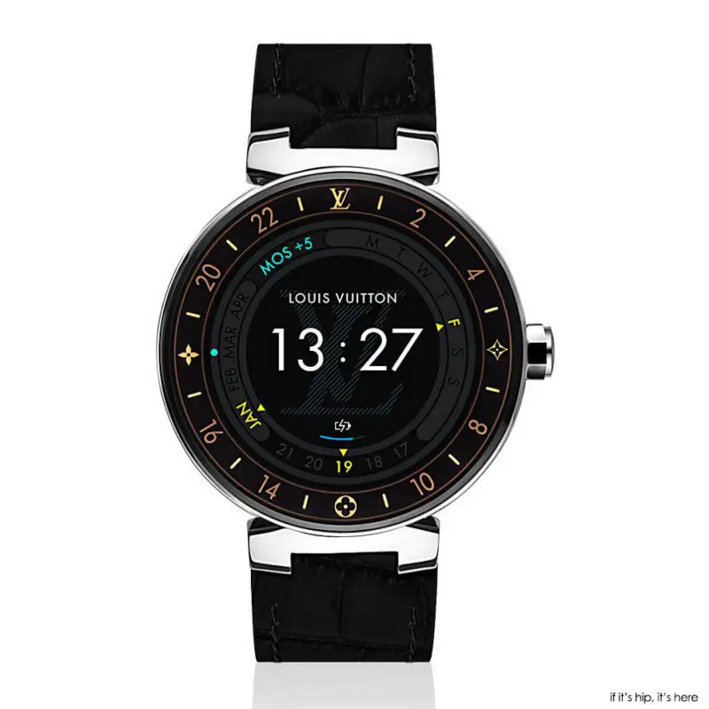 The First Smartwatch from Louis Vuitton: Tambour Horizon