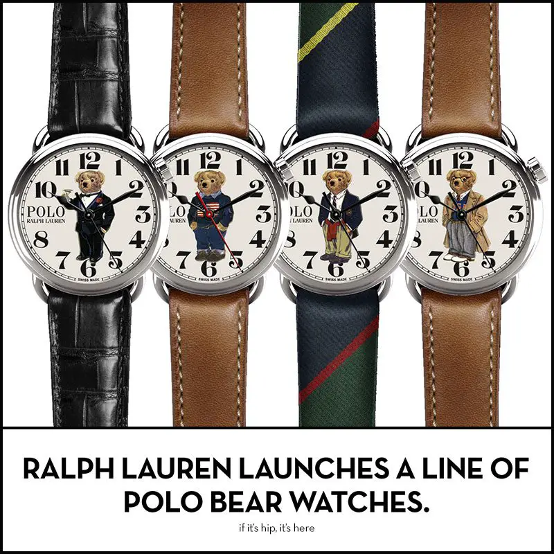 ralph lauren polo bear watch