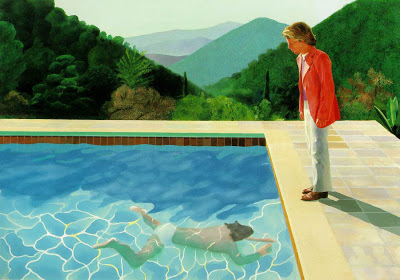 David Hockney's "Pool With 2 Figures"
