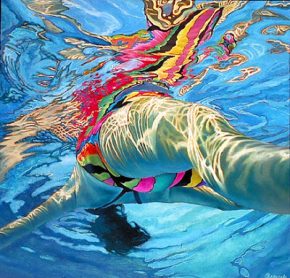 Artists Take The Plunge: Part II. 50+ Paintings of People Swimming.