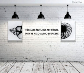 Art? Or Speakers? With Artcoustic, It’s Two, Two, Two Objects in One.
