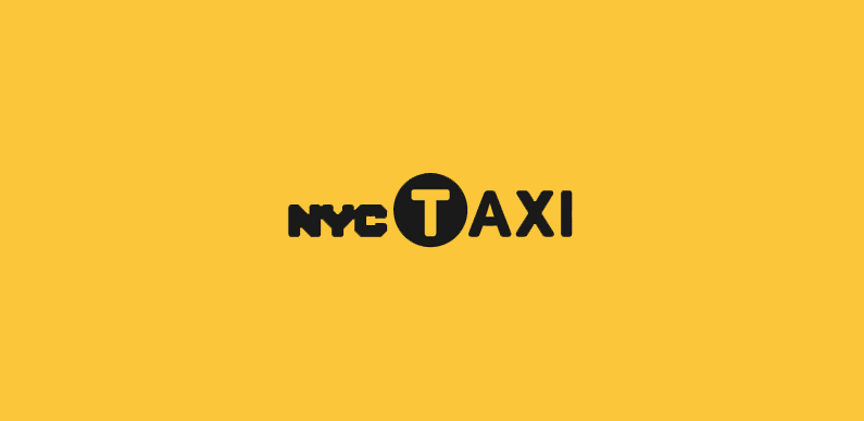 re-designed NYC TAXI logo
