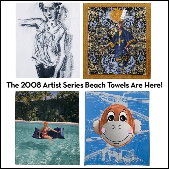 Read more about the article The 2008 Artist Series Beach Towels Are Here!