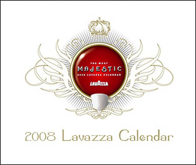 2008 lavazza calendar