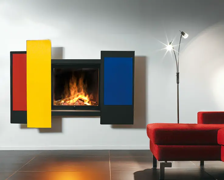 chromifocus wall mounted fireplace