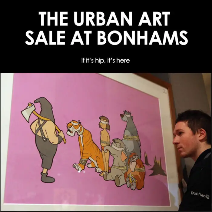 Read more about the article Outside Art is More ‘In’ Than Ever. The Urban Art sale at Bonhams.