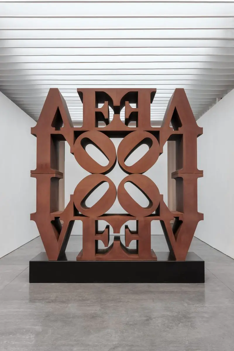 Robert Indiana, “LOVE WALL,” 1966 – 2006