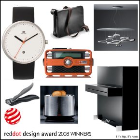 New 2008 Red Dot Design Award Winners!