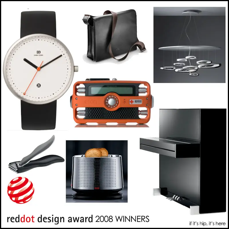 2008 Red Dot Design Award Winners on if it's hip, it's here
