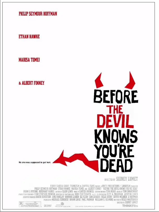 before the devil knows you're dead poster