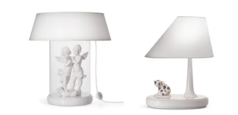 Hayon lamps for lladro