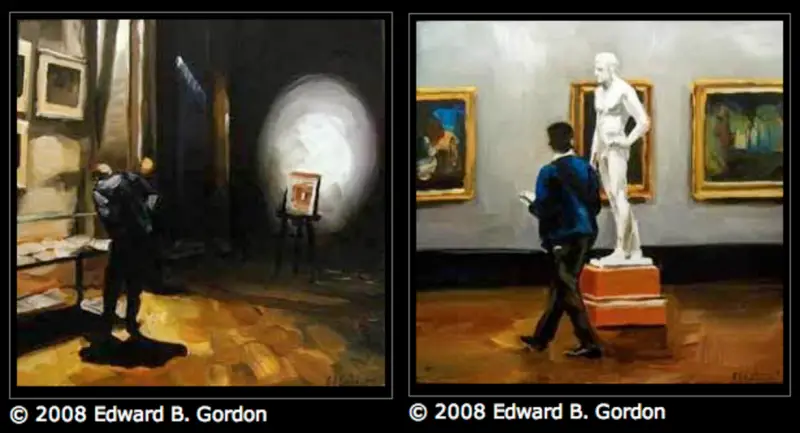 Edward B. Gordon paintings