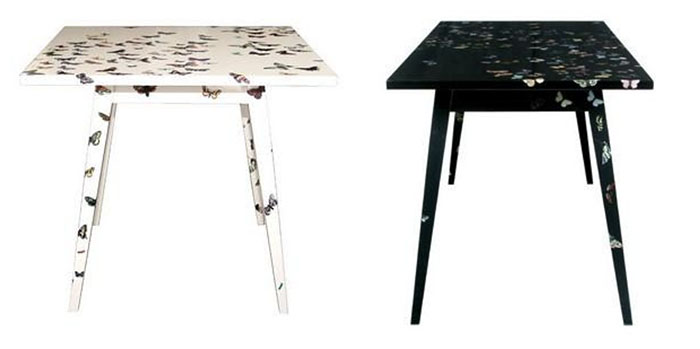 fornasetti butterfly tables