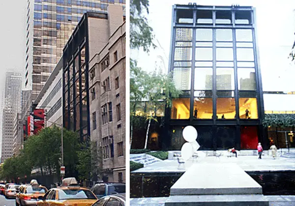 Asian-influenced 1950 Manhattan townhouse designed by Philip Johnson for Blanchette Rockefeller