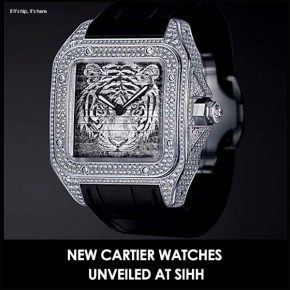 Cartier Watches Unveiled at SIHH: Including the 3D Santos Triple 100 and Le Cirque Animalia