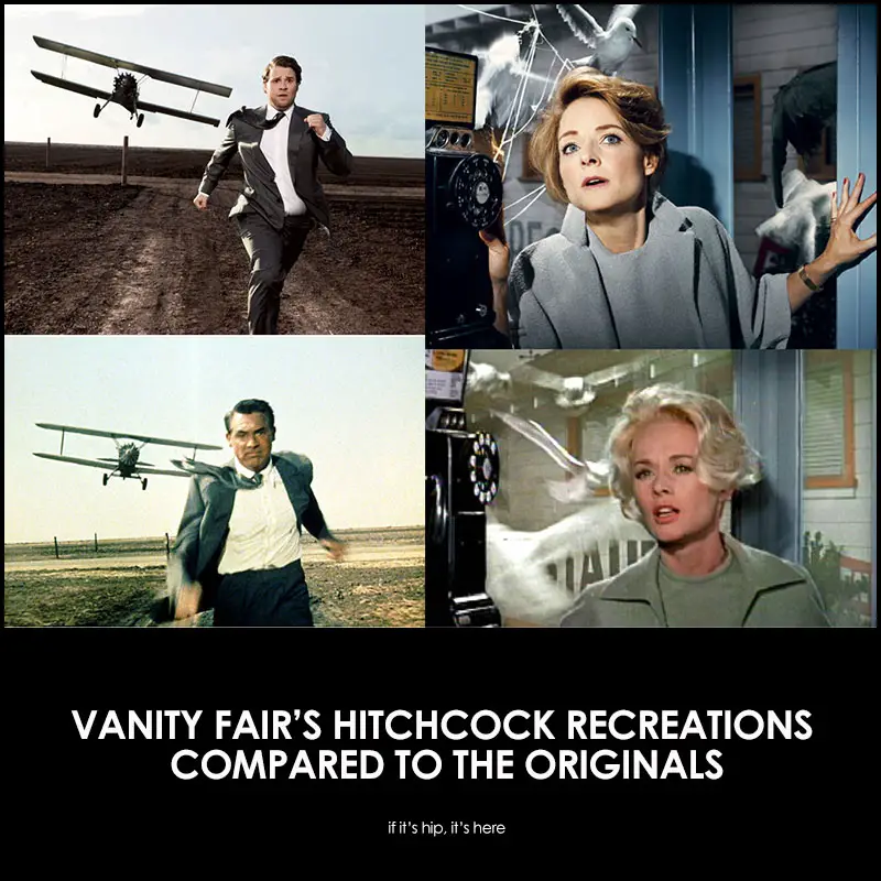 Hitchcock Recreations Compared To The Originals