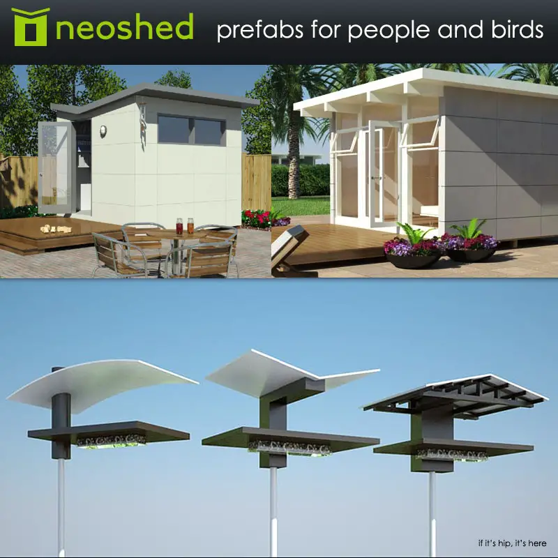 Neoshed prefab sheds and birdhouses