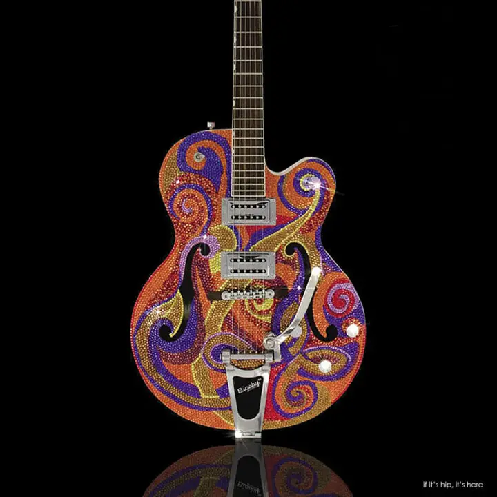 Amanda Dunbar’s Precious Rebels™ Art Guitars