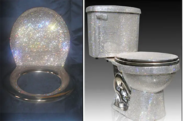 swarovski crystallized toilet jemal wright IIHIH