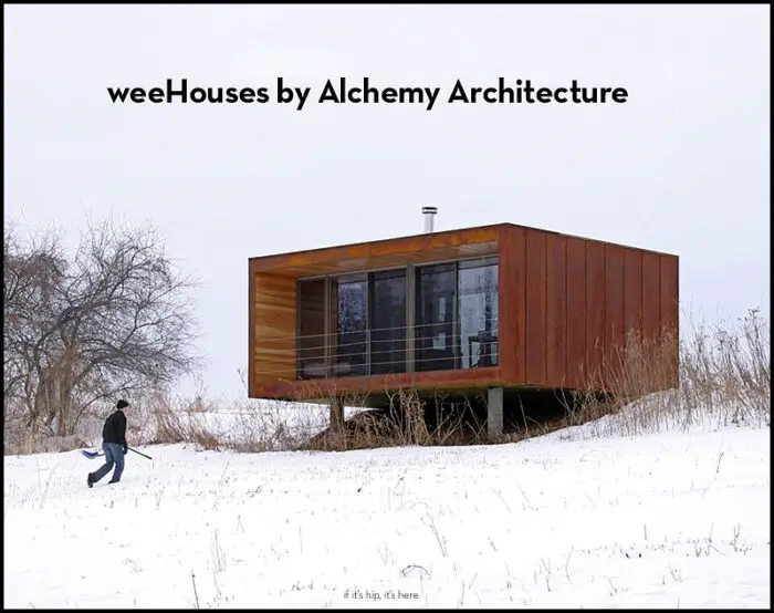 Read more about the article Bigger Than A Breadbox And Much Cuter: weeHouses by Alchemy Architecture