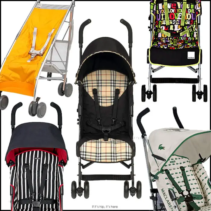 Read more about the article Designer Strollers For The über Hip Baby: Starck, Kate Spade, Lulu Guiness, Shanghai Tang, Lacoste & Burberry for Maclaren