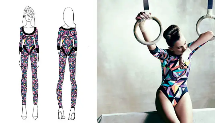 Matthew Williamson for Emilio Pucci Gymnastics 