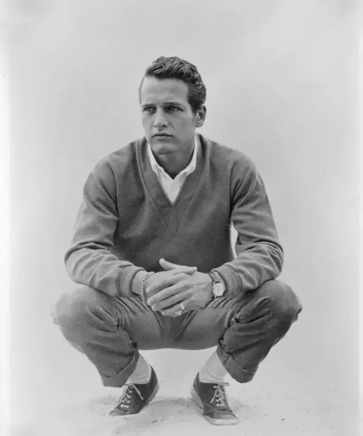 portrait of a young paul newman