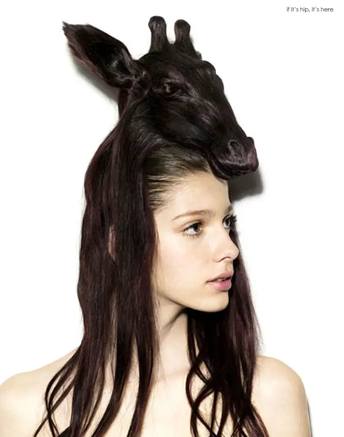 animal wig giraffe IIHIH 13