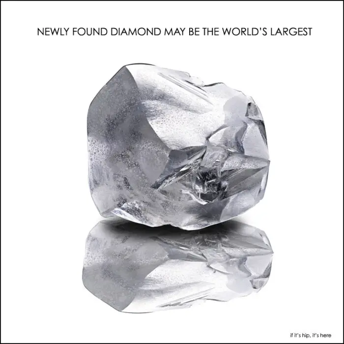 Read more about the article Now THAT’S a rock! The Latest Diamond Find Could End Up Being The World’s Largest Polished Piece Of Ice